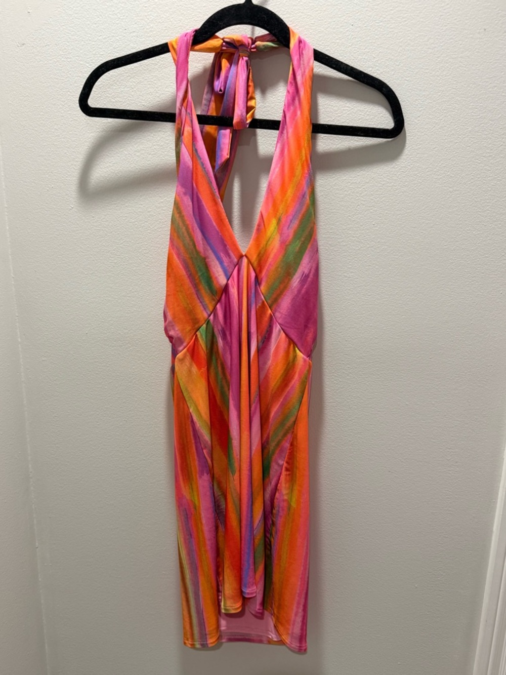 Show Me Your MuMu colorful stripe mini dress - Picture 4 of 6